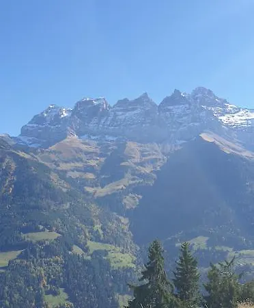 Le Grenier Des Crosets, Vue Exceptionnelle Sur Les Dents Du Midi Alpehytte *