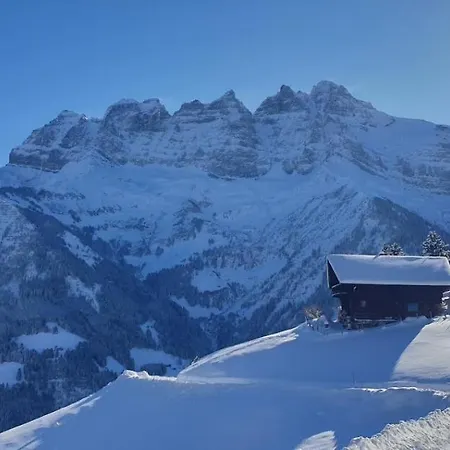 Le Grenier Des Crosets, Vue Exceptionnelle Sur Les Dents Du Midi シャレー *