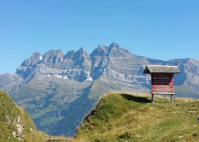 Le Grenier Des Crosets, Vue Exceptionnelle Sur Les Dents Du Midi شاليه