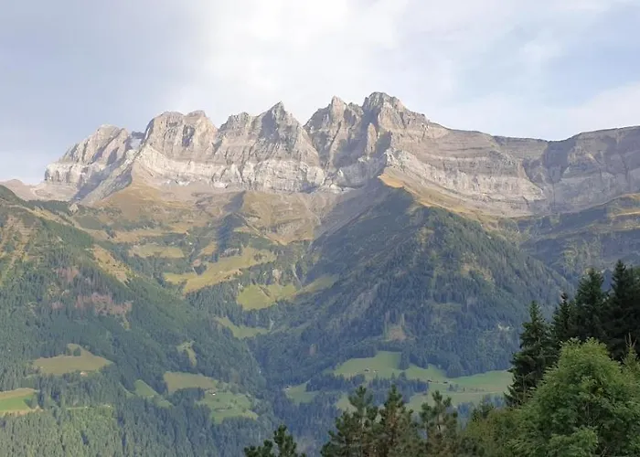 Alpesi faház Le Grenier Des Crosets, Vue Exceptionnelle Sur Les Dents Du Midi Champéry