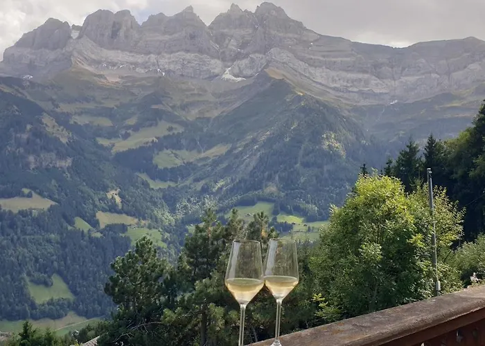 Le Grenier Des Crosets, Vue Exceptionnelle Sur Les Dents Du Midi Alpesi faház