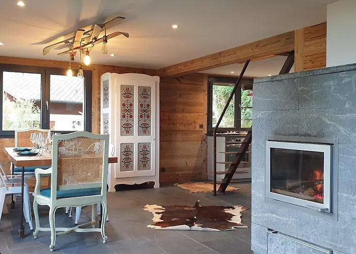 شاليه Le Grenier Des Crosets, Vue Exceptionnelle Sur Les Dents Du Midi *